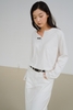White Curved Leg Jeans