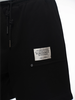 Black "Treno" Cotton Short