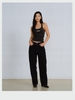 Graphite Grey Ribbed Tank Top
