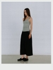 Light Grey Ribbed Tank Top