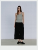 Black Wide Cropped Trousers