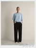 IcyBlue Cotton Twill Slub Shirt