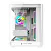 Vỏ  máy tính KENOO ESPORT  MK400 - Màu Trắng (Size M-ATX)
