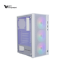 Vỏ máy tính KENOO ESPORT AF13 - 3F - Màu Trắng - (Size ATX)