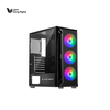 Vỏ máy vi tính KENOO ESPORT AF302 - 3F - Mầu Đen - (Size ATX)