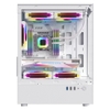 Vỏ máy tính KENOO ESPORT MK100 - Màu trắng - (Size M-ATX)
