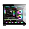 Vỏ máy tính KENOO LUXE V2 - 3FA - Màu Đen