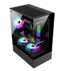 Vỏ máy tính KENOO ESPORT MK100 - Màu đen - (Size M-ATX)