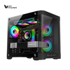 Vỏ máy tính KENOO ESPORT MK400 - Màu Đen (Size M-ATX)