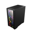 Vỏ máy vi tính KENOO ESPORT MK500 - 3F - Màu Đen - (Size M-ATX)