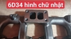 CỔ XẢ 6D34 = 6D31 ĐỜI CỔ TURBO CHỮ NHẬT TÂM 45*88