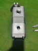 BƠM KHIỂN EX55 - 2 KHOANG 10T*2T*Cổ 82* Tâm 95*H222  (2 vào 2 ra) KOREA-hydrauLic