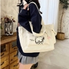 Túi xách vải Helo mumu túi tote canvas