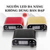 Bộ cục đổi nguồn máy pen phun xăm,ổn áp (biến áp) máy xăm đèn led 7 màu (không cần bàn đạp) - Bảo Hành 3 Tháng