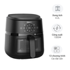 Nồi chiên không dầu Philips NA220/00 dung tích 4.2 L, 13 chức năng nấu, tiết kiệm thời gian và năng lượng