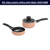 Bộ chảo quánh chống dính Sunhouse Baby SHG14BB