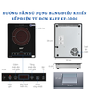 Bếp đơn hồng ngoại Kaff KF-330C – Công suất 2000W, mặt kính Ceramic chịu lực, điều khiển cảm ứng, lắp âm tủ tiết kiệm không gian bếp