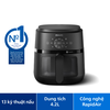 Nồi chiên không dầu Philips NA220/00 dung tích 4.2 L, 13 chức năng nấu, tiết kiệm thời gian và năng lượng