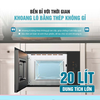 Lò vi sóng Comfee CMW-S20KB âm tủ, dung tích 20 lít, công suất 1270W, thiết kế lắp âm hiện đại, phù hợp mọi không gian bếp.