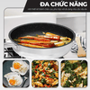 Chảo inox Impact Sunhouse ECO 16cm, 20cm, 24cm, 26cm, 28cm