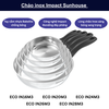 Chảo inox Impact Sunhouse ECO 16cm, 20cm, 24cm, 26cm, 28cm