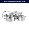 Bộ nồi inox 5 đáy Sunhouse Mama SH784
