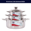 Bộ nồi inox 1 đáy Sunhouse SH224