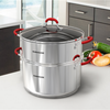 Bộ nồi xửng Inox 5 đáy Sunhouse SHG507-28