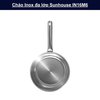 Chảo Inox đa lớp Sunhouse nhiều kích thước 16cm, 18cm, 20cm, 22cm ,24cm, 26cm, 28cm