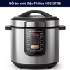 Nồi áp suất điện Philips HD2237/66 dung tích 6L, công suất 1000W, 14 chế độ nấu