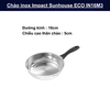 Chảo inox Impact Sunhouse ECO 16cm, 20cm, 24cm, 26cm, 28cm