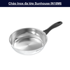 Chảo Inox đa lớp Sunhouse nhiều kích thước 16cm, 18cm, 20cm, 22cm ,24cm, 26cm, 28cm