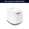 Nồi cơm điện tử Tefal RK733168 dung tích 1.8 L, công suất 750 W, lòng nồi chống dính vân đá dày 1.49 mm, giữ ấm đến 12 giờ