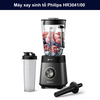 Máy xay sinh tố Philips HR3041/00 – Công suất 1200 W ProBlend Plus, cối thủy tinh 2L, làm sạch tự động