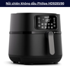 Nồi chiên không dầu Philips HD9280/90 dung tích 6.2L, công suất 2000W, kết nối WiFi