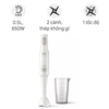 Máy xay cầm tay Philips HR2531/00 công suất 650W, lưỡi thép không gỉ, thiết kế nhỏ gọn