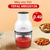 Máy xay thịt Tefal MB520138 3-in-1 công suất 300 W, dung tích cối 0.4L, lưỡi dao  không gỉ, tháo rửa dễ dàng