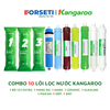 Combo 10 lõi lọc nước Kangaroo chính hãng cho model máy Kangaroo KG10A3