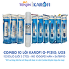 Combo 10 lõi lọc nước cho máy lọc nước Karofi O-P1310 (123, RO100GPD Hàn Quốc, 5678910)
