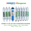 Combo 10 Lõi Lọc Nước Kangaroo Dòng Hydrogen (Model KG10A4, KG100HK...)