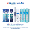 Bộ 11 lõi lọc nước Karofi chính hãng dùng cho máy lọc nước RO Karofi KAH-D15, KAD-R38S, KAD-X68,..