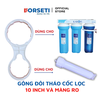 Tay gông vặn mở cốc lọc thô 123 kích cỡ 10 inch, 20 inch cho máy lọc nước RO