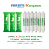 Combo 10 lõi lọc Kangaroo hydrogen chính hãng (123, RO50GPD, Nano+, Far+, Mineral+, OrpH+, HypH+, 5in1)