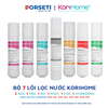 Combo 7 lõi lọc Korihome cho máy model máy Wpk-903, Wpk-928,... chính hãng (2sed,1pre,1RO,1Post,1Hydrogen,1Far)
