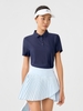 Áo Polo nữ Athleisure Không Đường May