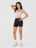 Quần Leggings Dáng Ngắn Siêu Co Giãn