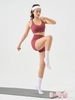 Quần Leggings Dáng Ngắn Siêu Co Giãn