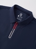 Áo Polo Dáng Suông Trụ Khoá Ép Seam