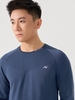 Áo Thun Dài Tay Nam Athleisure Dáng Slim Fit