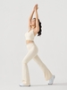 Quần Legging Dài Ống Loe Siêu Co Giãn
